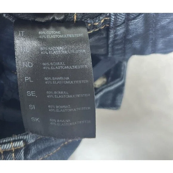 Kuhl Legendary Straight Jeans Hiking Outdoor Born in the Mountains Blue Size 4S - Picture 14 of 14